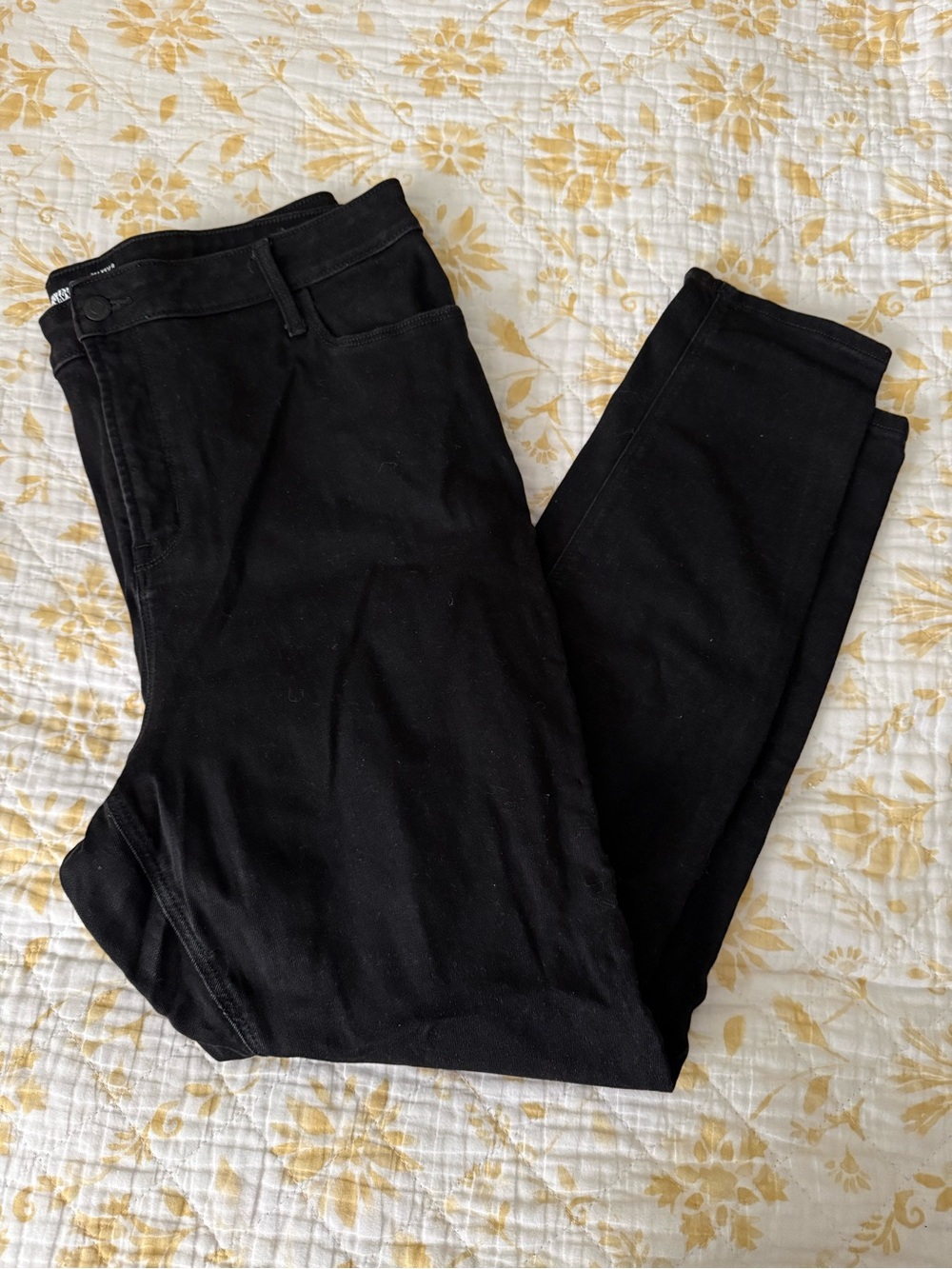 Old Navy Black Womens Skinny Jeans - High Rise